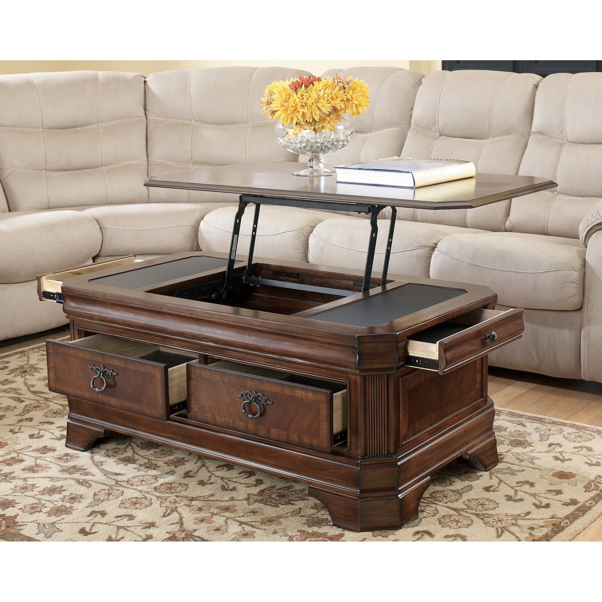 Darby Home Co Busse Trunk Coffee Table with Lift Top & Reviews Wayfair.ca